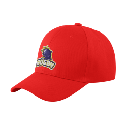 Cap - Rugby - Red Cap - Rugby - Red