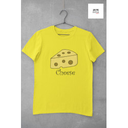 Round Neck - Cheese - Yellow Round Neck - Cheese - Yellow