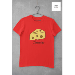 Round Neck - Cheese - Red Round Neck - Cheese - Red