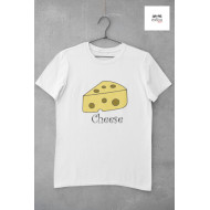 Round Neck - Cheese - White Round Neck - Cheese - White