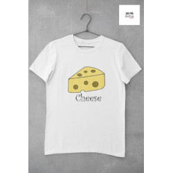 Round Neck - Cheese - White Round Neck - Cheese - White