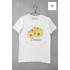 Round Neck - Cheese - White