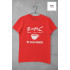 Round Neck - T Shirt E=MC2 Red