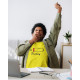 Round Neck - T Shirt Friday Yellow Round Neck - T Shirt Friday Yellow