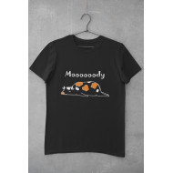 Round Neck - T Shirt Moody Black Round Neck - T Shirt Moody Black