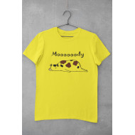 Round Neck - T Shirt Moody Yellow Round Neck - T Shirt Moody Yellow