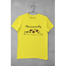 Round Neck - T Shirt Moody Yellow Round Neck - T Shirt Moody Yellow