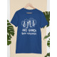 Round Neck - Aaj Gadi Bhai Chalaiga - Navy Blue Round Neck - Aaj Gadi Bhai Chalaiga - Navy Blue