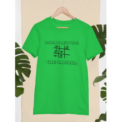 Round Neck - Boring Lecture - Green Round Neck - Boring Lecture - Green