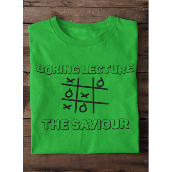 Round Neck - Boring Lecture - Green Round Neck - Boring Lecture - Green