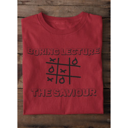 Round Neck - Boring Lecture - Maroon Round Neck - Boring Lecture - Maroon