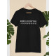 Round Neck - Every Life Matters Black Round Neck - Every Life Matters Black