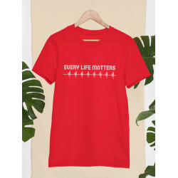 Round Neck - Every Life Matters Yellow Round Neck - Every Life Matters Yellow
