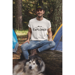 Round Neck - Explorer - White Round Neck - Explorer - White