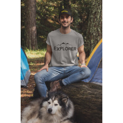 Round Neck - Explorer - Grey Round Neck - Explorer - Grey