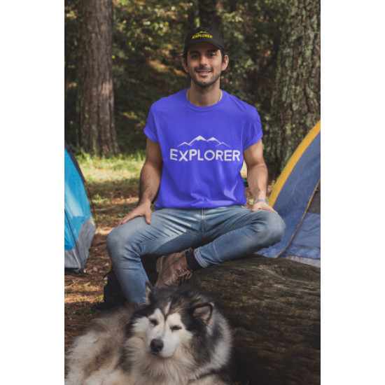Round Neck - Explorer - Blue