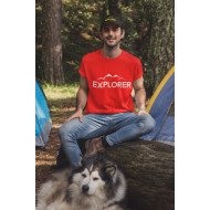 Round Neck - Explorer - Red Round Neck - Explorer - Red