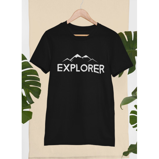 Round Neck - Explorer - Black
