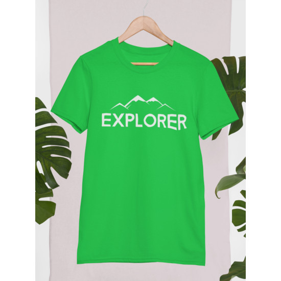 Round Neck - Explorer - Green Round Neck - Explorer - Green