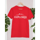 Round Neck - Explorer - Red Round Neck - Explorer - Red
