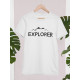 Round Neck - Explorer - White Round Neck - Explorer - White