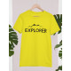 Round Neck - Explorer - Yellow Round Neck - Explorer - Yellow