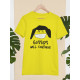 Round Neck - Gossip Continues - Yellow Round Neck - Gossip Continues - Yellow