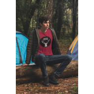 Round Neck - Jungle Calling - Maroon Round Neck - Jungle Calling - Maroon