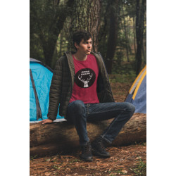Round Neck - Jungle Calling - Maroon Round Neck - Jungle Calling - Maroon
