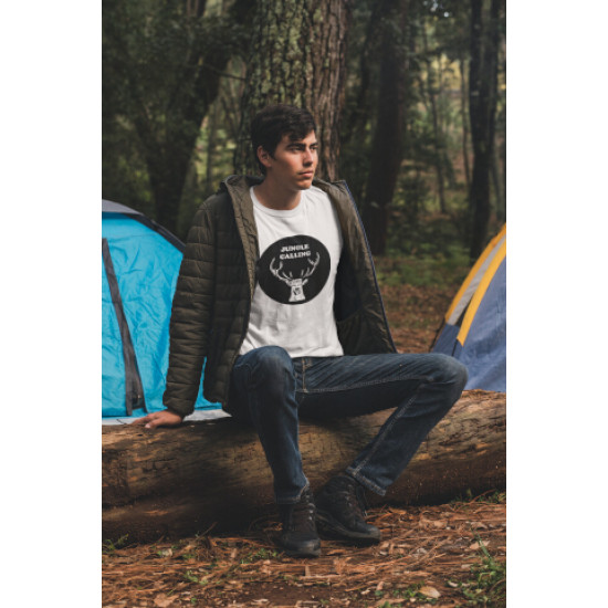 Round Neck - Jungle Calling - White
