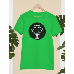 Round Neck - Jungle Calling - Green Round Neck - Jungle Calling - Green