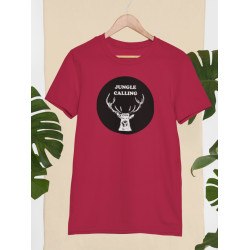 Round Neck - Jungle Calling - Maroon Round Neck - Jungle Calling - Maroon