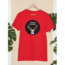 Round Neck - Jungle Calling - Red Round Neck - Jungle Calling - Red