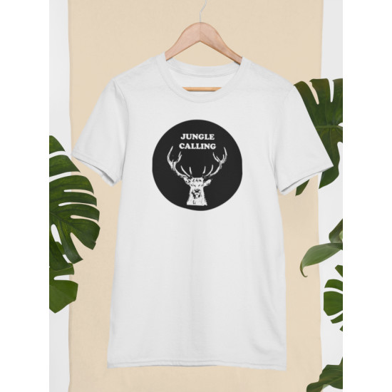 Round Neck - Jungle Calling - White