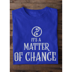 Round Neck - Matter Of Chance - Blue Round Neck - Matter Of Chance - Blue