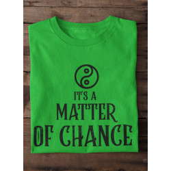 Round Neck - Matter Of Chance - Green Round Neck - Matter Of Chance - Green