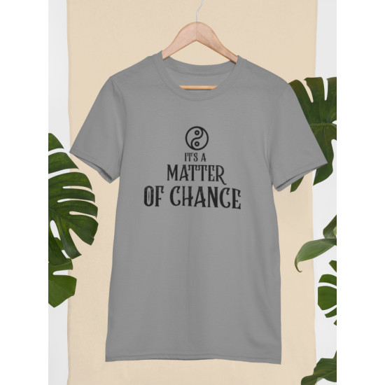 Round Neck - Matter Of Chance - Grey Round Neck - Matter Of Chance - Grey