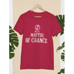 Round Neck - Matter Of Chance - Maroon Round Neck - Matter Of Chance - Maroon