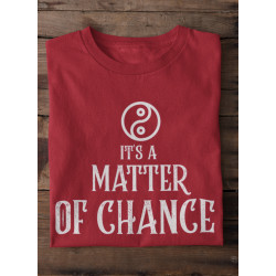 Round Neck - Matter Of Chance - Maroon Round Neck - Matter Of Chance - Maroon