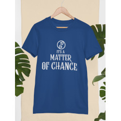 Round Neck - Matter Of Chance - Navy Blue Round Neck - Matter Of Chance - Navy Blue