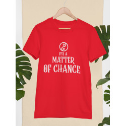 Round Neck - Matter Of Chance - Red Round Neck - Matter Of Chance - Red