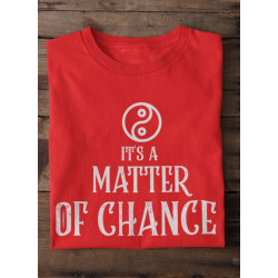Round Neck - Matter Of Chance - Red Round Neck - Matter Of Chance - Red