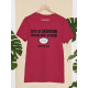 Round Neck - Savdhaani - Maroon Round Neck - Savdhaani - Maroon