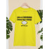 Round Neck - Savdhaani - Yellow