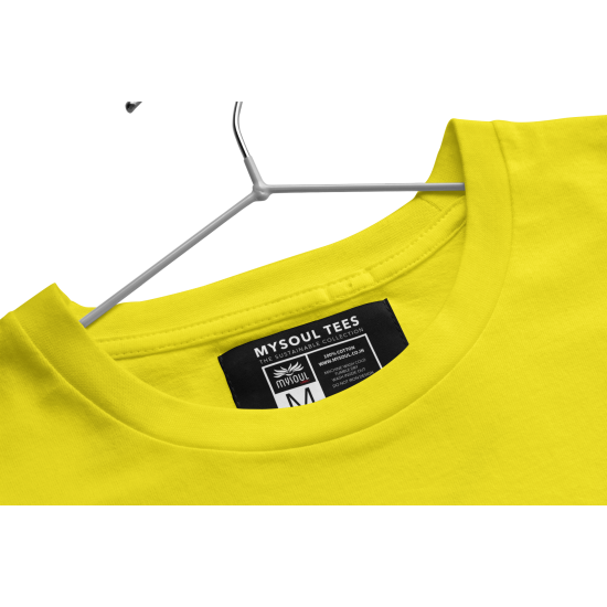 Round Neck - Explorer - Yellow Round Neck - Explorer - Yellow