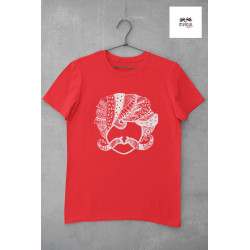 Round Neck - Chokho Lage - Red Round Neck - Chokho Lage - Red