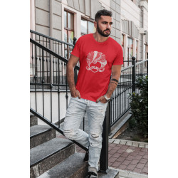 Round Neck - Chokho Lage - Red Round Neck - Chokho Lage - Red