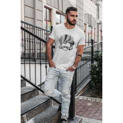Round Neck - Chokho Lage - White Round Neck - Chokho Lage - White